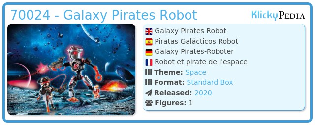 Playmobil 70024 - Galaxy Pirates Robot