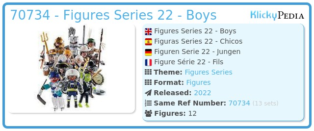 Playmobil 70734 - Figuren Series 22 - Boys