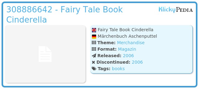 Playmobil 308886642 - Fairy Tale Book Cinderella