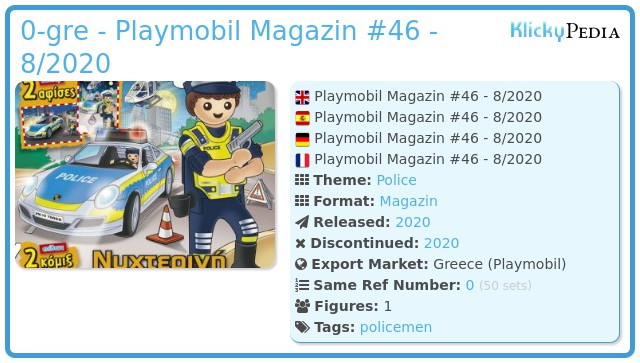 Playmobil 0-gre - Playmobil Magazin #46 - 8/2020