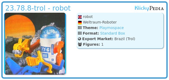 Playmobil 23.78.8-trol - robot