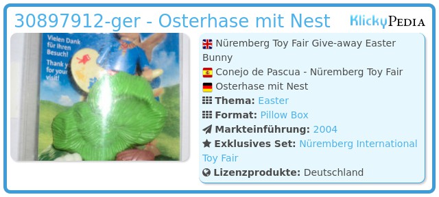 Playmobil 30897912-ger - Osterhase mit Nest