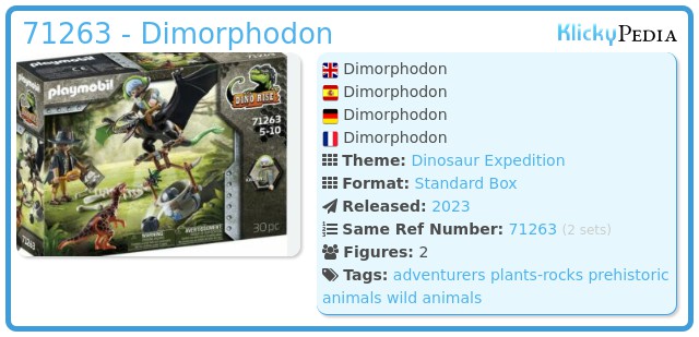Playmobil 71263 - Dimorphodon