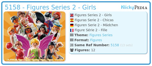 Playmobil 5158 - Figures Series 2 - Girls