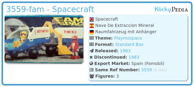 Playmobil 3559-fam - Spacecraft