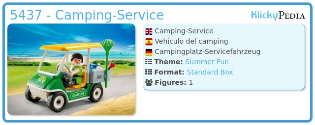 Playmobil 5437 - Camping-Service