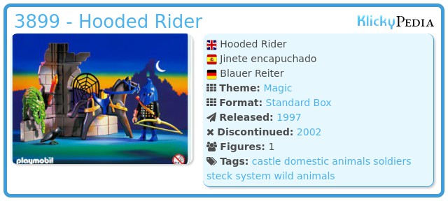 Playmobil 3899 - Hooded Rider