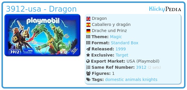 Playmobil 3912-usa - Dragon