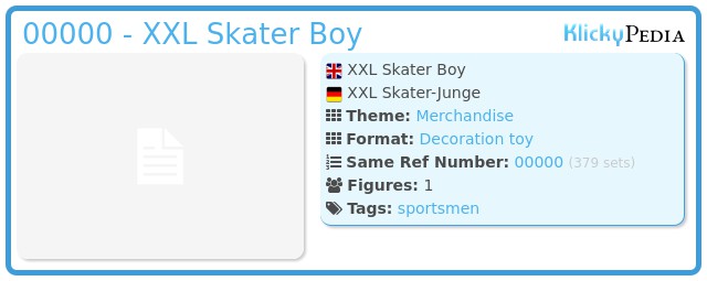 Playmobil 00000 - XXL Skater Boy