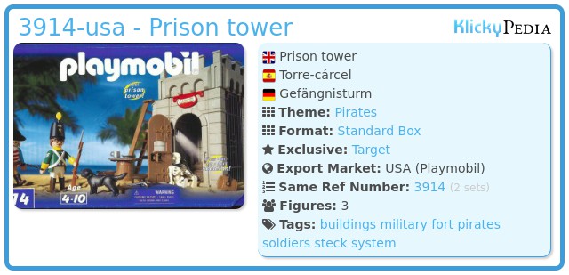 Playmobil 3914-usa - Prison tower