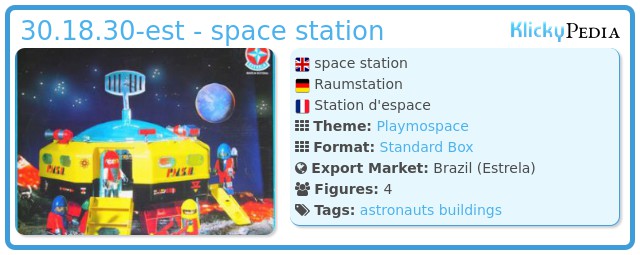 Playmobil 30.18.30-est - space station