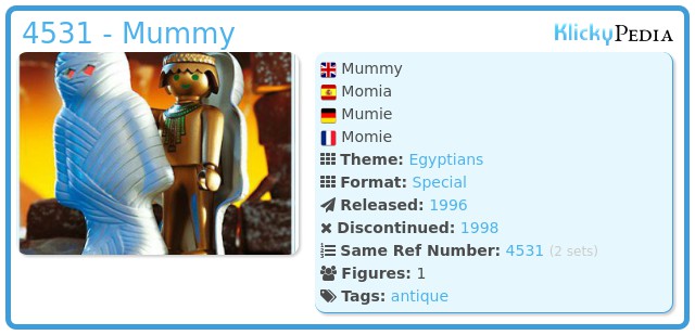 Playmobil 4531 - Mummy