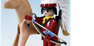 Playmobil - 3351 - Indian With Horse