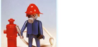 Playmobil - 3367 - Pompier / bouche d'incendie