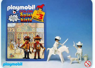 Playmobil - 3623 - Toy-box No. 3 - Cowboys