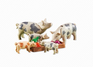 Playmobil - 6355 - Pig family