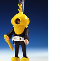 Playmobil - 3348 – Buzo (escafandra amarilla y negra)