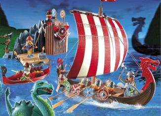 Playmobil - 5003-ger - Mega Set Vikingo
