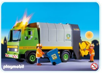 Playmobil - 3121s2 - Recycling Truck