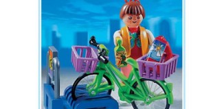 Playmobil - 3203s2 - Bike Stand And Shopper