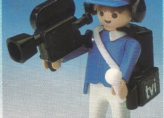Playmobil - 3904v1-esp - TV Cameraman