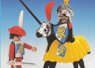 Playmobil - 3906v1-esp - Tournament knight and squire