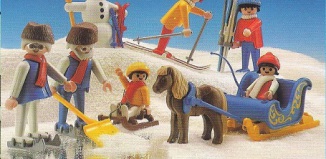 Playmobil - 3912-esp - Schnee-Ausflug
