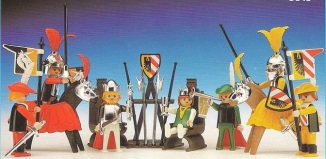 Playmobil - 3913-esp - König, Königin und Ritter
