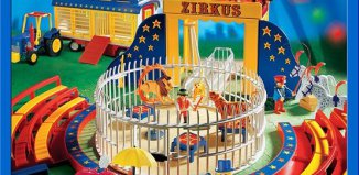 Playmobil - 4061-ger - Circus Wild Animal Act