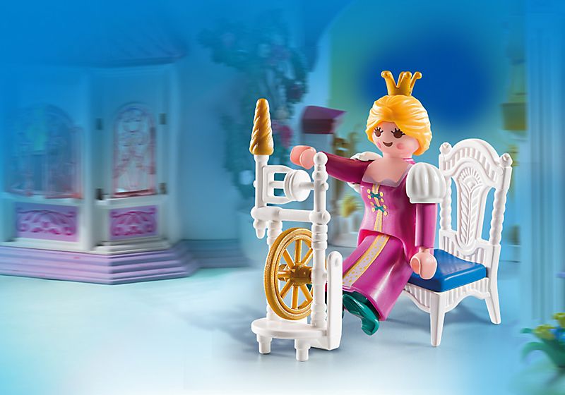 Playmobil princesses spinning wheel white and gold 4338 4790