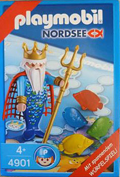 Playmobil 4901 - Nordsee Game Mermaid King - Box