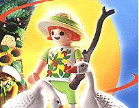 Playmobil - 4915v4 - Mädchen mit Gänsen (gelbes Ei)