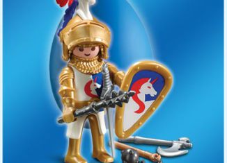 Playmobil - 4918v3 - Blue Egg Unicorn Knight