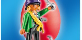 Playmobil - 4919v1 - Pirate avec grapin I Oeuf de Pâques rouge