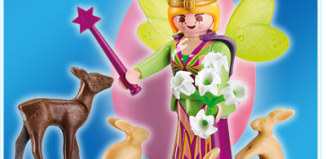 Playmobil - 4919v3 - Pink Egg Fairy with Animals