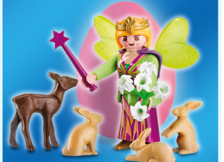 Playmobil - 4919v3 - Pink Egg Fairy with Animals - Detail Playmobil - 4919v3 - Pink Egg Fairy with Animals