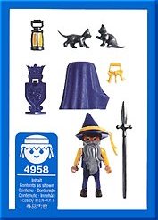 Playmobil 4958-ger - Guard Gnome - Back