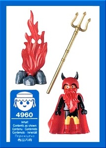 Playmobil 4960-ger - Devil Gnome - Back