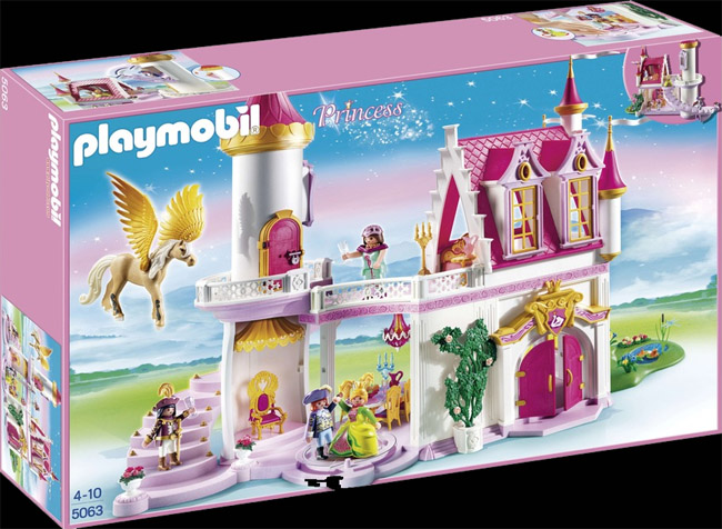Playmobil 5063 - Prinzessinnenschloss mit Pegasus - Box