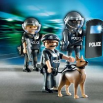 Playmobil - 5186 – Escuadra Especial de Policías con perro