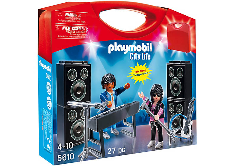 Playmobil 5610 - Tragekoffer Musikband - Box
