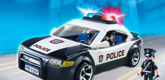 Playmobil - 5614-usa - Police Car