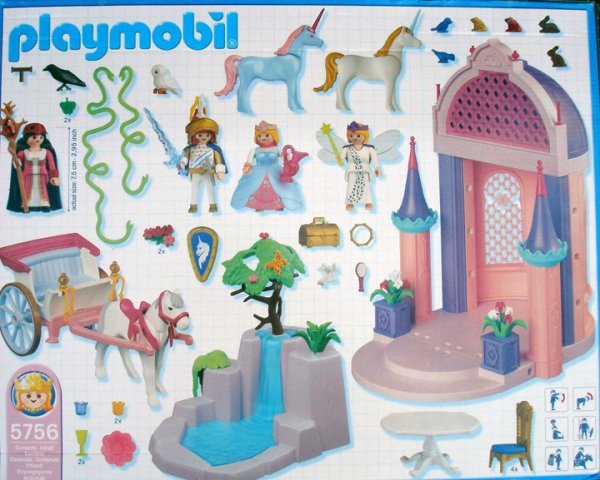 Playmobil 5756-usa - Unicorn Fantasy Land - Back