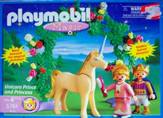 Playmobil - 5761 - Unicorn Prince and Princess