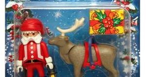 Playmobil 5874 Santa Claus with Reindeer mint blister pack collectors 166 
