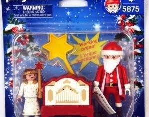 Playmobil - 5875-usa - Santa Claus and Little Angel with Organ Duo Pack - Detail Playmobil - 5875-usa - Santa Claus and Little Angel with Organ Duo Pack