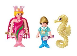 Playmobil - 5883 - Mermaid Princess and Boy Mer-Prince Duo-Pack