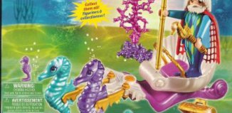 Playmobil - 5885 - King Neptune and Seahorse Chariot