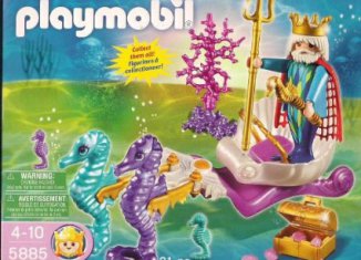Playmobil - 5885 - King Neptune and Seahorse Chariot