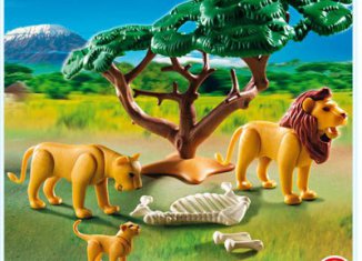 Playmobil - 5903 - Lions with skeleton